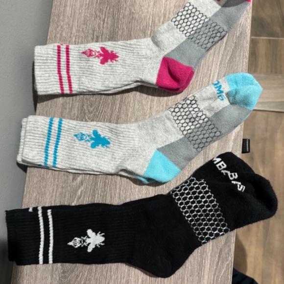 Bombas Socks - 3 pack Women’s Calf size M - Picture 2 of 4